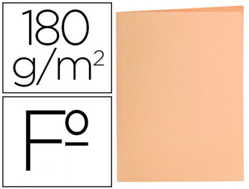Classificadores liderpapel folio laranja pastel 180g/m2 , Liderpapel , 10429 , 8423473898110